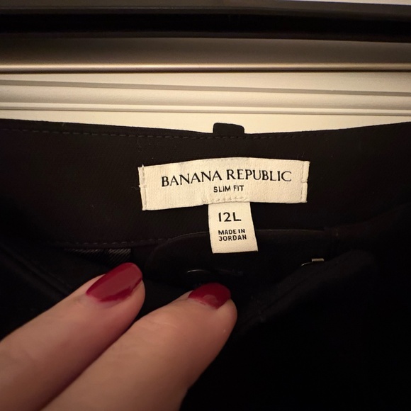 NWT HIGH-RISE MODERN STRAIGHT CITY STRETCH PANT size 12 L - Picture 3 of 5